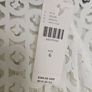 NWT Anthropologie Cream Lace Blouse